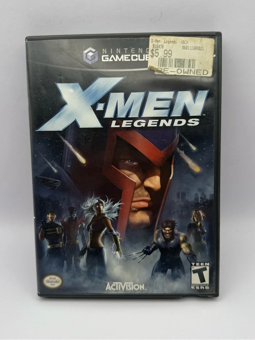 X-Men Legends (Nintendo GameCube, 2004) CIB W/Manual - Tested